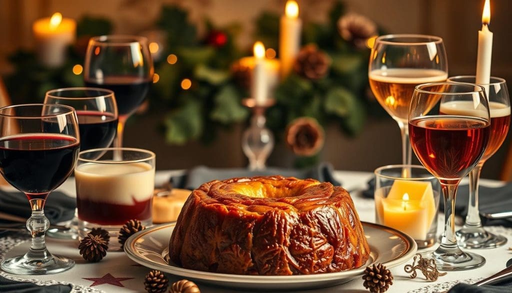 plum pudding pairing