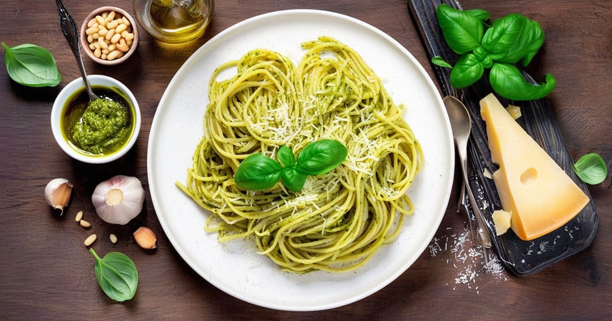 How to Make Pesto Pasta Like a Pro 03